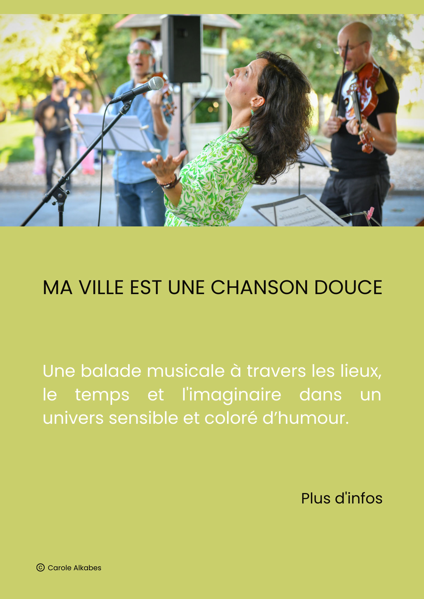 Ma ville est une chanson douce